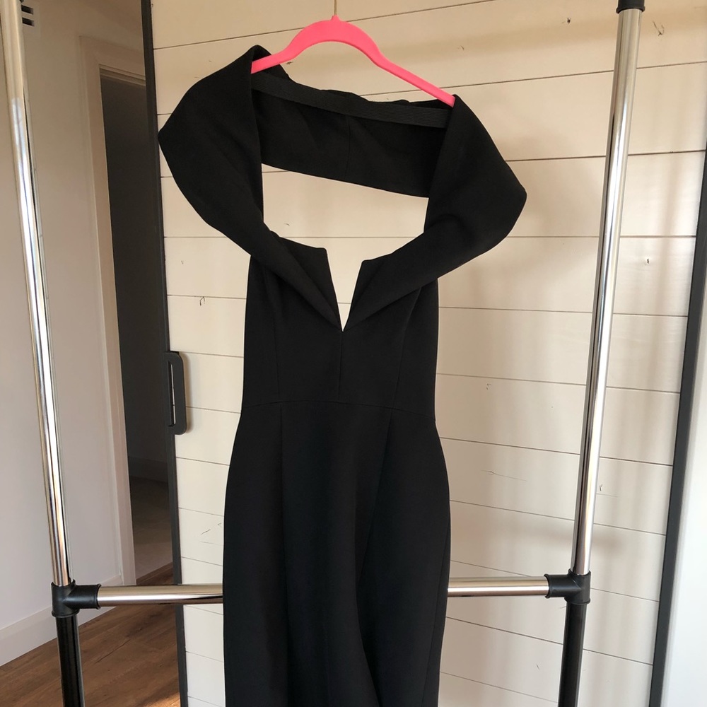 Classy BCBG black cocktail dress